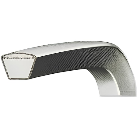 Megadyne A52 Classical V-Belt, 54 in Outside Length, 1/2 in Top Width, 0.31 in Thickness A52